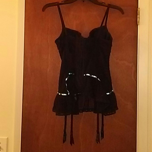 Black Victoria's Secret Sexy Little Things Garter - Picture 3 of 7